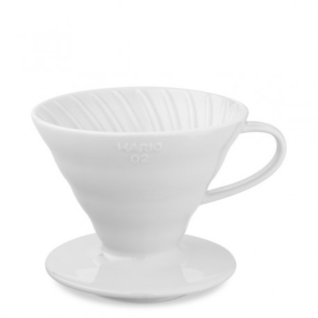 HARIO Coffee Dripper V60 size 02 ceramic white